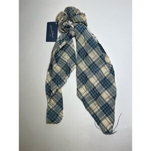 Hair Scrunchie Universal Thread Blue/Beige